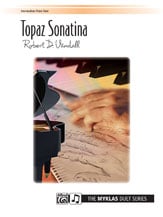 Topaz Sonatina-1 Piano 4 Hands piano sheet music cover